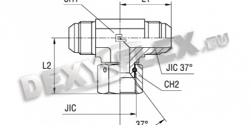 Products / Pipe fittings / SAE J514 stainless / Adjustable branch tee with swivel nut thread UNF/UN - 2B standard body | stainless Products / Pipe fittings / SAE J514 stainless / Adjustable branch tee with swivel nut thread UNF/UN - 2B standard body | stainless