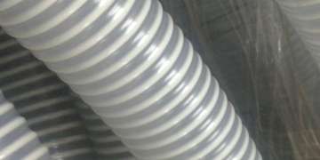 HOSES / PVC hoses / Irrigation, suction and delivery of fertilizers, insecticide, middle suction / Corrugated vacuum hose for SEEDER - URARTU ST (CLEAR) HOSES / PVC hoses / Irrigation, suction and delivery of fertilizers, insecticide, middle suction / Corrugated vacuum hose for SEEDER - URARTU ST (CLEAR)