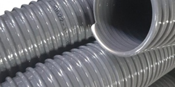 HOSES / PVC hoses / Irrigation, suction and delivery of fertilizers, insecticide, middle suction / Vacuum flexible hose for SEEDER with UV protection for transporting air, fertilizer, and seeds - Light-Flex (GREY) / GAINE GA2 HOSES / PVC hoses / Irrigation, suction and delivery of fertilizers, insecticide, middle suction / Vacuum flexible hose for SEEDER with UV protection for transporting air, fertilizer, and seeds - Light-Flex (GREY) / GAINE GA2