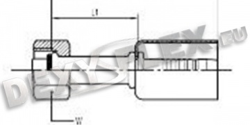 Fitinguri / Fitinguri pentru aer conditionat / STRAIGHT O-RING FEMALE Fitinguri / Fitinguri pentru aer conditionat / STRAIGHT O-RING FEMALE