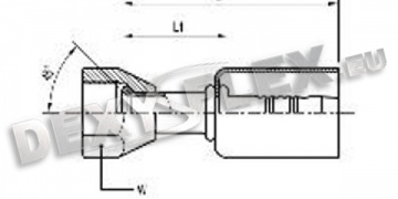 Fitinguri / Fitinguri pentru aer conditionat / Femmina conul 0° Fitinguri / Fitinguri pentru aer conditionat / Femmina conul 0°