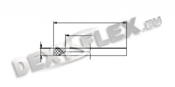 Fitinguri / Garnituri / NBR-viton trapezoidală sigiliu Fitinguri / Garnituri / NBR-viton trapezoidală sigiliu