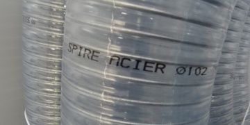 Furtunuri / Furtunuri PVC / Pentru industria alimentară / Furtun cu SPIRALA METALICA pentru alimente, bauturi, granule, particule abrazive, produse chimice si uleiuri - SPIRE ACIER - Multifunctional & FOOD Furtunuri / Furtunuri PVC / Pentru industria alimentară / Furtun cu SPIRALA METALICA pentru alimente, bauturi, granule, particule abrazive, produse chimice si uleiuri - SPIRE ACIER - Multifunctional & FOOD