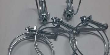 Coliere / Şuruburi metalice cu şaibe pentru furtunuri / Coliere metalice cu șurub pentru furtunuri Coliere / Şuruburi metalice cu şaibe pentru furtunuri / Coliere metalice cu șurub pentru furtunuri