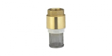 Fitinguri / Supape de reținere / Supapă de reținere cu aspirație și filtru din oțel inoxidabil Fitinguri / Supape de reținere / Supapă de reținere cu aspirație și filtru din oțel inoxidabil