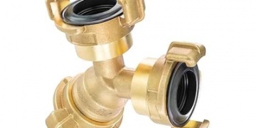 Fitinguri / GEKA-Cuplaje / Conector GEKA din alamă cu 3 căi Fitinguri / GEKA-Cuplaje / Conector GEKA din alamă cu 3 căi